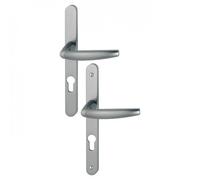 Poignées sur plaques étroites clé I - 78 à 87 - gris - Atlanta HOPPE