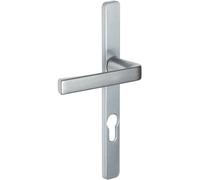 Poignées sur plaques étroites clé I - aluminium anodinox - Kaza VACHETTE