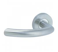 Poignées sur rosaces - forme rentrante - inox 202 - Linox 500 VACHETTE