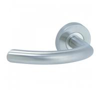 Poignées sur rosaces - forme rentrante - inox 202 - Linox 500 VACHETTE
