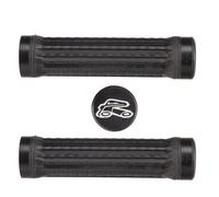 Poignées Lock Ultra Collantes Renthal 130Mm Gris Foncé