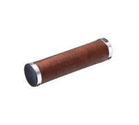 Ritchey Poignées de guidon Classic Locking Grip 130 mm cuir synthétique marron