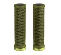 Paire de grips funn holeshot 130mm vert olive