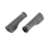 Poignées vélo Herrmans Nucore Wave Ergonomique Lock On Gris