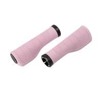 Poignées vélo Herrmans Nucore Wave Ergonomique Lock On Rose