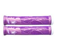 Poignées BMX Hucker Flangeless Violet Et Blanc 160Mm 120800003 Odi Vélo