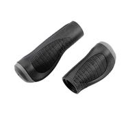 Poignées Vélo Optimiz 126 / 92mm Ergonomique Noir / Gris