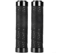 Poignées Vélo PU Lock-on 132mm Anti-Dérapant | Matériau PU , absorption sueur, texture grid anti-glisse, confort longue durée, idéal route