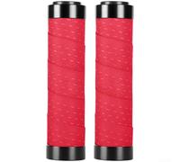 Poignées Vélo PU Lock-on 132mm Anti-Dérapant | Matériau PU , absorption sueur, texture grid anti-glisse, confort longue durée, idéal route