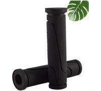 Poignées Vélo TPE 12.5cm Anti-Dérapant Doux | Matériau TPE , pour surface douce, adhérence supérieure, longue durée de vie, et blanc
