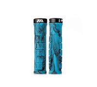 Poignées VTT Légères à Forte Adhérence Rise | Poignées Ergonomiques à Texture Micro-Diamant pour Enduro et Trail avec Verrouillage - 132 mm
