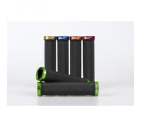 Poignées Vtt, rsk-09-2, Avec Verrouillage 135mm en Caoutchouc Noir/Red 61661001