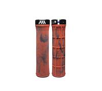 All Mountain Style Poignées Berm Grips 135 mm Rouge Red Camo