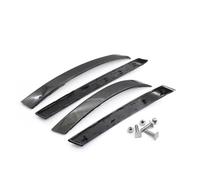 Poigner Porte Revêtement d'habillage poignée Porte intérieure E60 E61 pour BMW série 5 pour M5 2004-2006 51416959333 51416959334 intérieure Poignée(4PCS-Carbon)