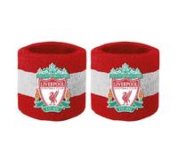 Poignet éponge en cotton Team Merchandise (x2) Rouge TU Unisex