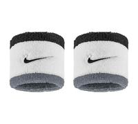 Nike Poignets courts Swoosh Classic Gris/argent Taille unique