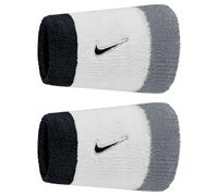 Poignet éponge polaire Nike Swoosh Classic Double Wide (x2) Blanc TU
