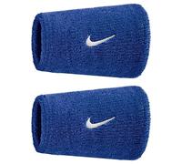 Nike Serre-poignets Swoosh Classic Doublewide éponge Lot de 2 Unisexe Game Royal/Blanc Taille unique
