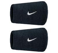 Poignet éponge polaire Nike Swoosh Classic Double Wide (x2) Noir TU