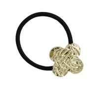 Poignets à cheveux pour queues de cheval, attache à cheveux en métal | Géométrique Cravates pour filles Fêtes de Mariages Voyages q