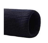 Poignets CôTeléS éLastiquesbord Cote Tissu tubulaire tricoté côtelé, 2 pièces, manchettes très extensibles, ourlet, colliers, vestes, T-shirt, matériel de couture, accessoires de sweat-shirt, 7x40 Cm(