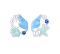 Poignets d ' oreilles ornés de perles pour femmes, bijoux de plage sans piercing, coquillage réglable, étoiles de mer, accessoires de vocation, manchettes réglables