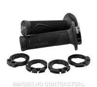 Domino D100 Off Road Color D-lock Grips Noir
