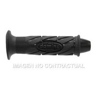Revetement poignee domino scoot on road 3680 noir closed end 120mm (paire)