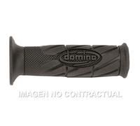 Poignets Domino Scooter Avec Logo Noirs Ouvertes D 22 MM L 120 MM pour