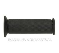 Revetement poignee domino moto on road 3720 noir closed end 120mm (paire)