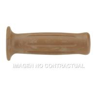 Paire poignée Domino vintage marron pour guidon 22mm Moto Scooter Cyclo