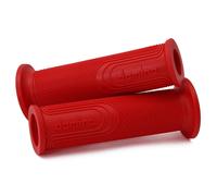 Domino Poignées moto Style Domino ouvertes 120 mm Rouge Universel