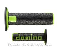 Poignets Domino Tout-Terrain Road RPS Noir-Vert Fermé D 22 MM L 120 MM