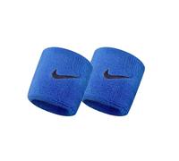 Poignets éponge Nike swoosh Bleu TU