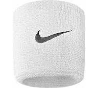 Poignets Nike Unisex Swoosh, pack de 2 BS1142 (taille unique) (Blancs)