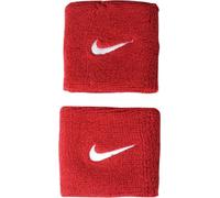 Poignets Nike Unisex Swoosh, pack de 2 BS1142 (taille unique) (Rouge)