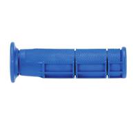 Poignets Domino Atv Bleu Fermé D 22 MM L 125 MM pour Moto