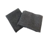 Poignets Pull en Coton épais et Extensible 2 * 2, Tricot, Bras, Manchettes, Jambes, Jersey côtelé, Tissu de Garniture for Manteau en Duvet(Dark Gray)