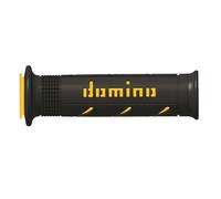 Poignets Racing DOMINO Super Souple 126mm Noir/Jaune a25041c4740