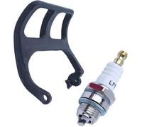 Poigure de freinage de la chaîne de garde de main Fit pour STIHL 017 018 MS170 MS180 MS 170 180 Pièces de tronçonneuse avec bougie