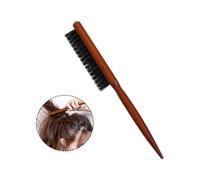 Poil De Sanglier Cheveux, Brosse Poils Sanglier, Brosse Plaquante Cheveux, Brosse Plaquage Cheveux, Pour Cheveux Longs, Épais,