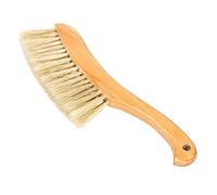 Poils Doux Brosse de Lit, Manche Antidérapant | Bois et Soies, Robustesse Souple, pour Armoire et Poussière de Voiture, Couleur Kaki