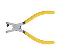 Poinçon à Bande, Pratique Tête en Acier de 150 Mm Trous de Fixation de 2 Mm Pince pour Percer des Trous Solides et Pénétrants Poignée en Plastique Robuste pour étiquettes