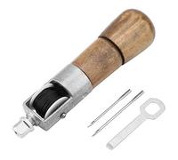 PoinçOn à Coudre, Aiguilles Couture, Kit D'Outils D'AlêNe Pour Le Travail Du Cuir, AlêNe De Couture Du Cuir, Kit D'Outils De Couture Avec 2 AlèNements, Pour Bricolage Artisanat Couture Cuir Perforé