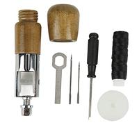 Poinçon à Coudre Machine à Coudre Bricolage Outils de Couture à la Main en Cuir de Vache Machine à Coudre à la Main Kit D'articles en Cuir Toile Machine à Coudre Domestique