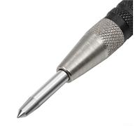 Poinçon central automatique de 128 mm avec mécanisme à ressort pour marquer le bois, le métal, l'acier, l'aluminium, le laiton et le cuivre, poignée ergonomique antidérapante