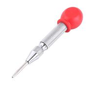 Poinçon central automatique de 5 "avec embout de protection HSS Outil de marquage de poinçonnage de travail en métal(argent)