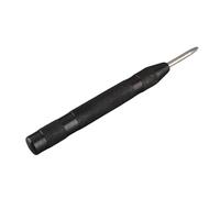 Poinçon central automatique noir avec pointe en acier rapide pour le perçage du métal et le bris de fenêtre d'urgence comme outil à main portable