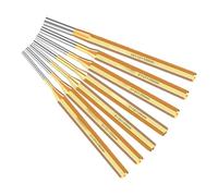Poinçon cylindrique, dissolvant d'outils de goupille rouleau, poinçons cône ciseau robustes 2-10mm outils manuels réparation montres(4mm)