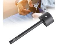 Poinçon d'angle en Cuir, Outils en Cuir avec Lame Tranchante, Poinçon en Cuir en Acier Inoxydable pour l'artisanat du Cuir (30mm)